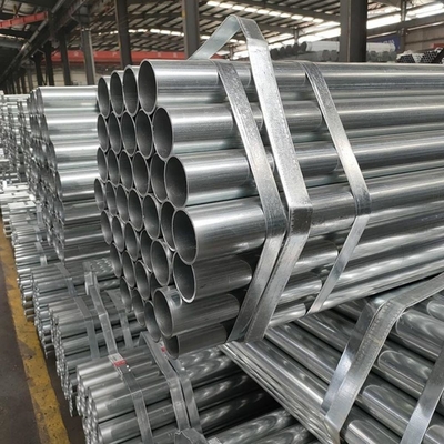 Técnica Tubo de acero al carbono galvanizado redondo sin costuras con recubrimiento de zinc laminado en frío de 200 a 700 g/m2