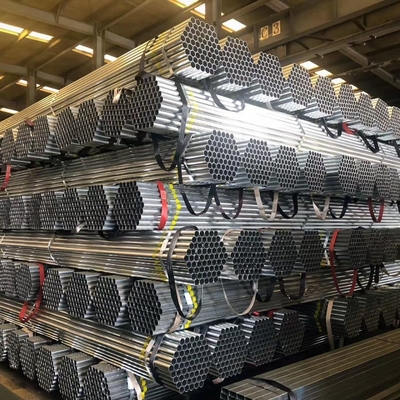 Técnica Tubo de acero al carbono galvanizado redondo sin costuras con recubrimiento de zinc laminado en frío de 200 a 700 g/m2