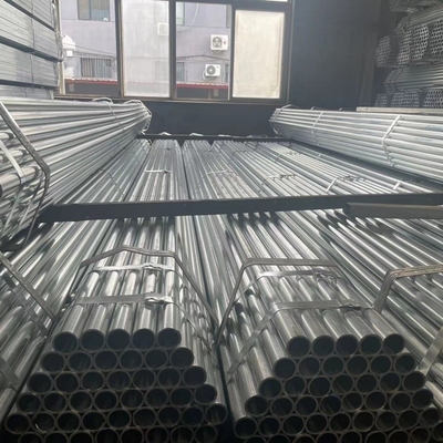 Tubo de acero galvanizado redondo ASTM A36 Q235 con certificado CE y recubrido de zinc 200-700 g/m2