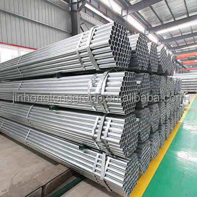 Tubo de acero galvanizado redondo ASTM A36 Q235 con certificado CE y recubrido de zinc 200-700 g/m2