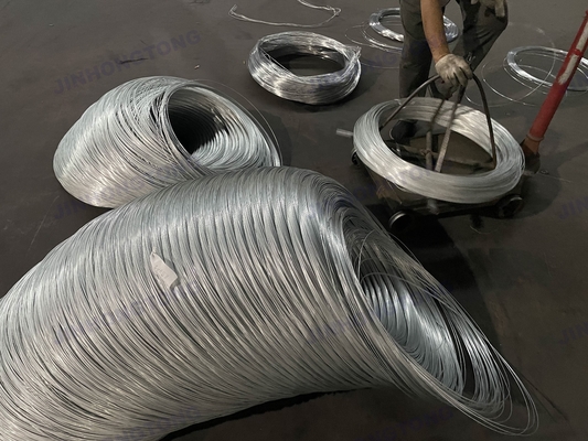 Q195 Q235 1006 1008 alambre de hierro galvanizado para embalajes tejidos y aplicaciones duras Diámetro 0,2 mm-8 mm