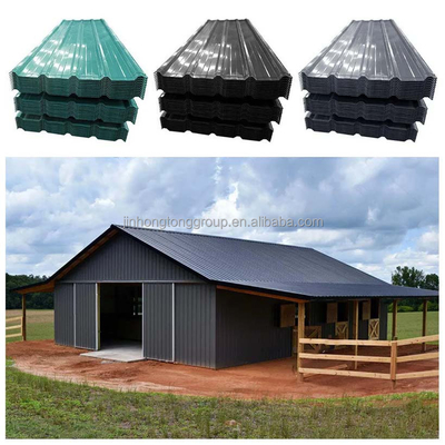 Técnica de laminado en frío de la hoja de acero galvanizado corrugado de 0,15 mm 0,18 mm 0,22 mm de espesor con paquete estándar
