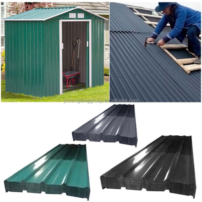 Certificado SGCC Hoja de techo de acero galvanizado GI Hoja de metal corrugado 0,15 mm 0,18 mm 0,22 mm con certificado CE