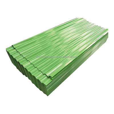 Hoja de techo de acero PPGI corrugado con material SGCC/CGCC/DX51D Z/Q195-Q345 y norma ASTM