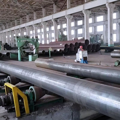 Tubo de acero soldado de 380 mm de diámetro Q235 Q355 para materiales de construcción y condiciones de pago TT LC