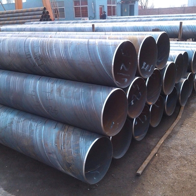 Tubo de acero soldado de 380 mm de diámetro Q235 Q355 para materiales de construcción y condiciones de pago TT LC