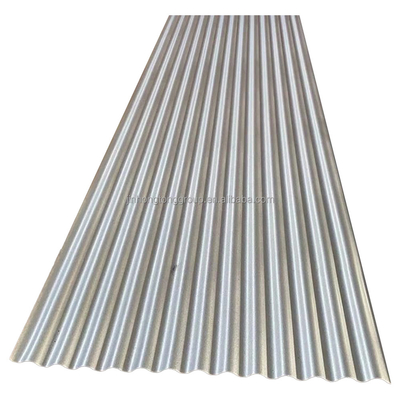 20-275 g/m2 de revestimiento de zinc de chapa corrugada galvanizada para tejados y paredes