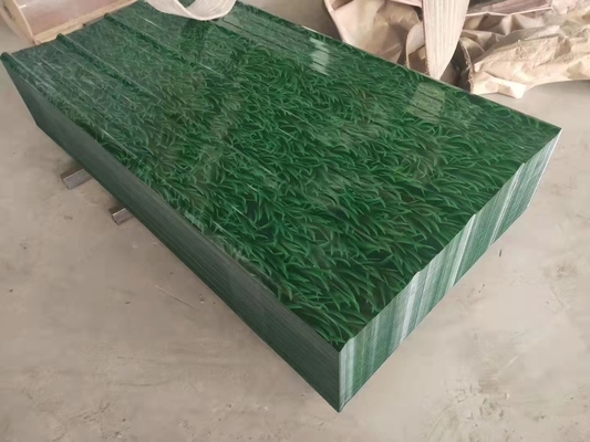 ± 1% Tolerancia PPGI Tiles de onda de bobina GI Hoja de acero corrugado para hojas de techo de hierro galvanizado prepintadas