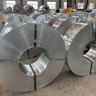 SECC SGCC CGCC Dx51d Dx52d Dx53d Z275 chapa galvanizada recubrimiento de zinc bobinas de acero GI cinta de acero galvanizado con paso de piel