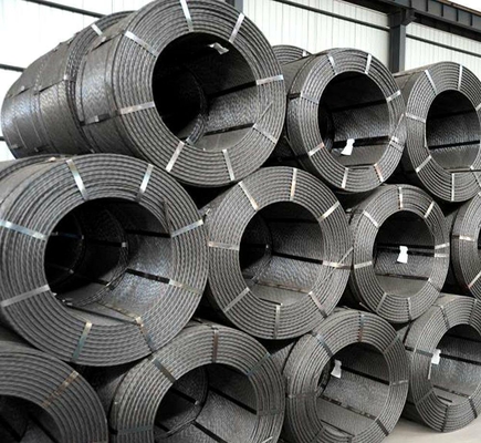 Saling 6x19WS IWRC 6x19WS FC Cables de cuerda de acero galvanizados sin galvanizar/encalzados en caliente para requisitos de clientes de longitud marina