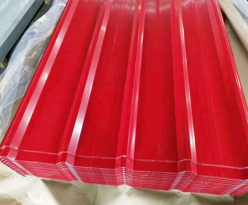 20-275 g/m2 Zinc revestido 5 mm Galvanizado cubiertas corrugadas Hojas ideales para invernaderos y rendimiento duradero