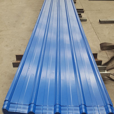 Tolerancia de decoración del techo ± 1% Acero corrugado DX51D DX52D Hojas de techo de acero galvanizado Precios Hoja de techo corrugado