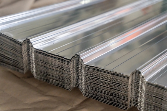 Hoja de techo galvanizado de Spangle regular 0.5 Placa de techo Galvanizado de zinc Dureza Full Hard Spangle Tipo de Spangle regular