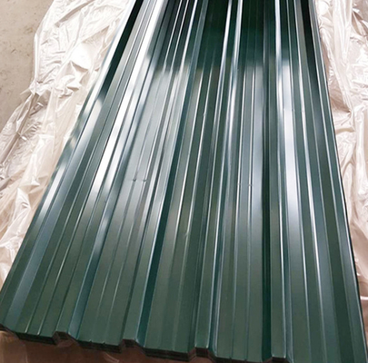 Hoja de techo de construcción PPGI Color revestido CGI corrugado / onda de acero galvanizado de hierro / acero de techo con color RAL personalizado