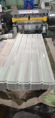Decoiling de color revestido PPGL láminas de techo corrugado zinc galvanizado metal corrugado hoja de hierro prepintado acero galvanizado