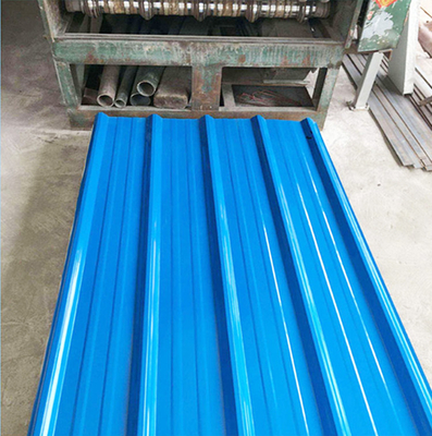 Decoiling de color revestido PPGL láminas de techo corrugado zinc galvanizado metal corrugado hoja de hierro prepintado acero galvanizado