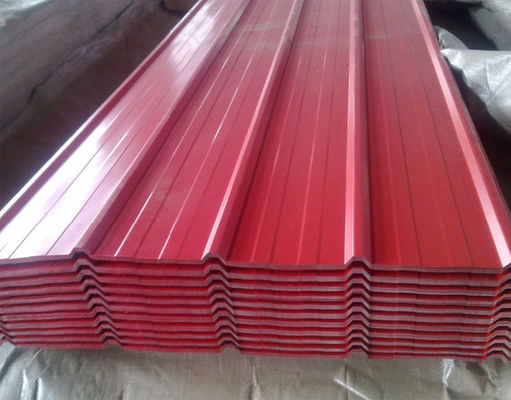 Decoiling de color revestido PPGL láminas de techo corrugado zinc galvanizado metal corrugado hoja de hierro prepintado acero galvanizado