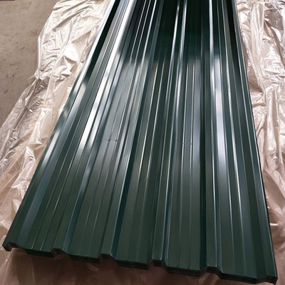 SGCC/CGCC/DX51D Z/Q195-Q345 PPGI bobina de acero recubierta de color hoja de acero prepintada GI GL materiales de construcción PPGI onda