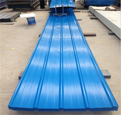 SGCC/CGCC/DX51D Z/Q195-Q345 PPGI bobina de acero recubierta de color hoja de acero prepintada GI GL materiales de construcción PPGI onda
