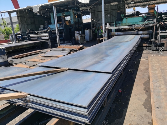 Las hojas de acero suave laminadas en caliente ASTM A36 Placas de acero al carbono sin aleación Placas de metal de hierro con certificado ISO9001
