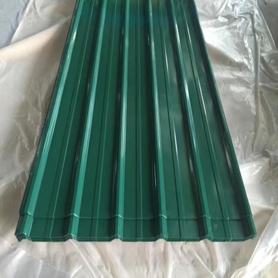 Pre-pintado Ppgl Hoja de techado Panel de techo metálico galvanizado Ppgi THK SGCC DC51D 0.2 4 mm Estándar ASTM