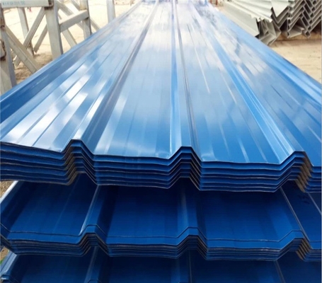 Plata de acero corrugado PPGI para tejas y otros materiales de construcción