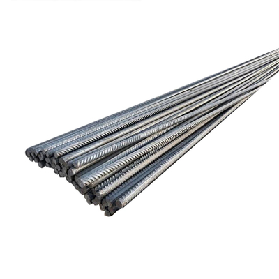 HRB400 HRB335 Rebar de acero D10 D12 D16 D20 Barras redondas deformadas longitud 6m 8M 9m 12M para el refuerzo de hormigón