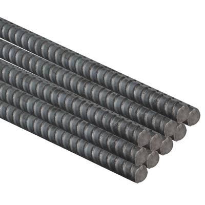 HRB400 HRB335 Rebar de acero D10 D12 D16 D20 Barras redondas deformadas longitud 6m 8M 9m 12M para el refuerzo de hormigón