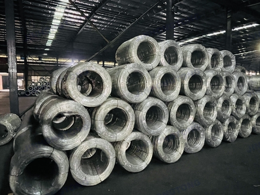 12/16/18 Gauge Cable de unión GI electro-galvanizado hecho de 20 Gauge Cable de acero galvanizado ideal para múltiples aplicaciones