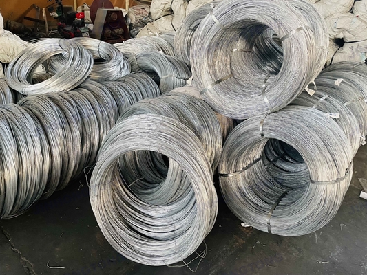Cables de acero galvanizado de calibre 20 calibre 12/16/18 calibre Electro GI Tolerancia del alambre de unión ± 1% Adecuado para aplicaciones versátiles