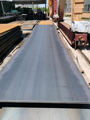 Plata de acero sin aleación de acero laminado en caliente para la fabricación de piezas metálicas con certificación ISO9001