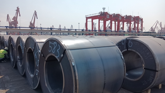Grado de superficie lisa Q235 Bobina de acero al carbono ASTM Q235 Q235B Q195 A283 Norma HRC de chapa de acero laminada en caliente en bobinas