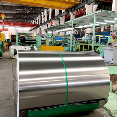 Técnica laminado en caliente/en frío BA 2B Final 430 bobina de acero inoxidable 201 202 204 304 316 309s bobina de acero inoxidable para muebles