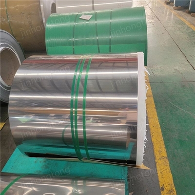 Estándar JIS laminado en frío 8K 6K 4K Superficie de espejo acabado SS bobina 201 304 tira de acero inoxidable para su satisfacción