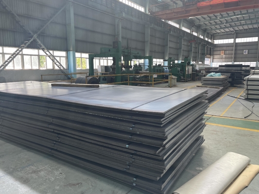 Plata de acero al carbono de gran inventario 2*1250*6000mm Q355 SS400 Q195 laminada en caliente