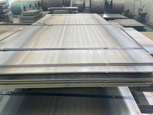 Plata de acero al carbono de gran inventario 2*1250*6000mm Q355 SS400 Q195 laminada en caliente