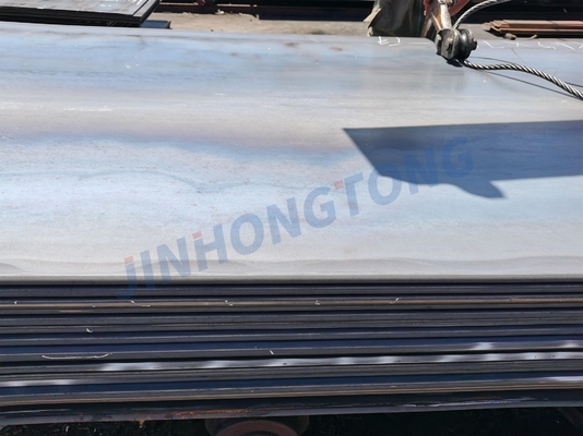 Gran inventario certificado ISO9001 de placas de acero al carbono Q355 SS400 Q195 para construcción y fabricación de tuberías