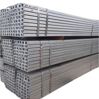 Profiles de acero laminados en caliente con vigas U Q235/Q345/SS400/ST37-2/ST52/Q420/Q460/S235JR/S275JR/S355JR para soporte estructural