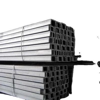 Profiles de acero laminados en caliente con vigas U Q235/Q345/SS400/ST37-2/ST52/Q420/Q460/S235JR/S275JR/S355JR para soporte estructural