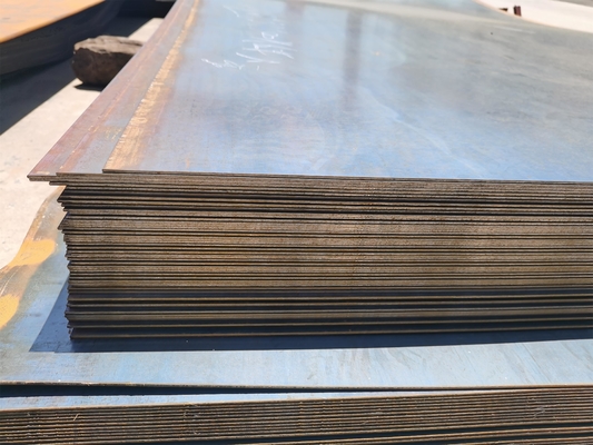 St37/St42/St37-2/St35.4/St35 Hoja de acero laminada en caliente para edificios y tuberías Q235B/S235JR Acero de carbono