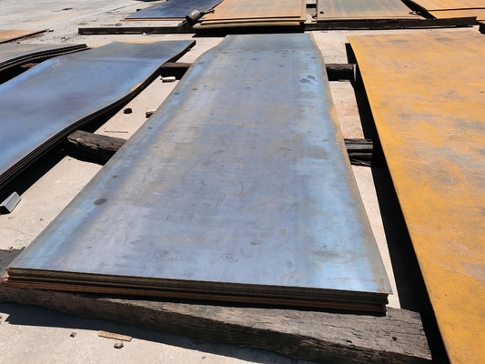 St37/St42/St37-2/St35.4/St35 Hoja de acero laminada en caliente para edificios y tuberías Q235B/S235JR Acero de carbono