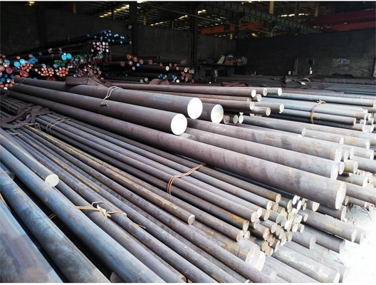 Venta de barras redondas de acero al carbono S235JR Q235 Q345B S345JR sin aleación con tamaño de corte y tecnología de laminado en caliente