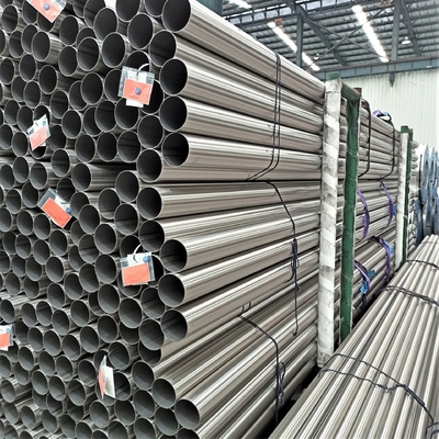 Producción de acero inoxidable para la industria de los tubos de alta presión