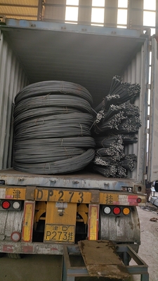 Fabricado en China HRB400 HRB500 ASTM A615 Grado 60 Rebar de acero reforzado deformado con 6M 8M 10M 12M de longitud como máximo