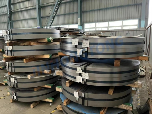 JIS ASTM DX51D SGCC Banda de bobina de acero galvanizado bañada en caliente/rollada en frío para el procesamiento Ancho 20-1500 Tolerancia ±1%