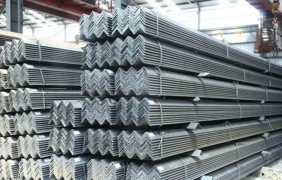 Estándar ASTM Q235/Q345/SS400/ST37-2/ST52/Q420/Q460/S235JR/S275JR/S355JR HR Barra de ángulo igual de acero al carbono 6m-12m