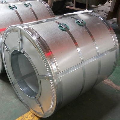 Contenido de aluminio 55% Material de construcción sumergido en caliente GL Placa/hoja/rollo/banda/bobina de acero al carbono de ancho 600 1 500