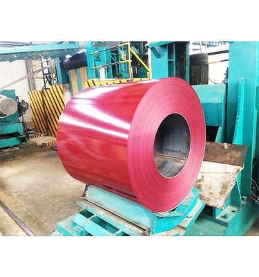 Tolerancia ± 1% Tabla de escritura PPGI Z40-z275 15/5um bobinas de acero galvanizado bobina corrugada para materiales de construcción de edificios