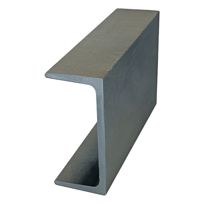 ASTM Q235 Q345 acero laminado en caliente en forma de viga U para facturación por peso real y servicio de procesamiento