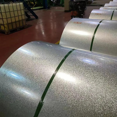 Construcción Industria de electrodomésticos Galvalume bobina de acero 0,12-3,0 mm de espesor con estándar JIS y 55% de contenido de aluminio